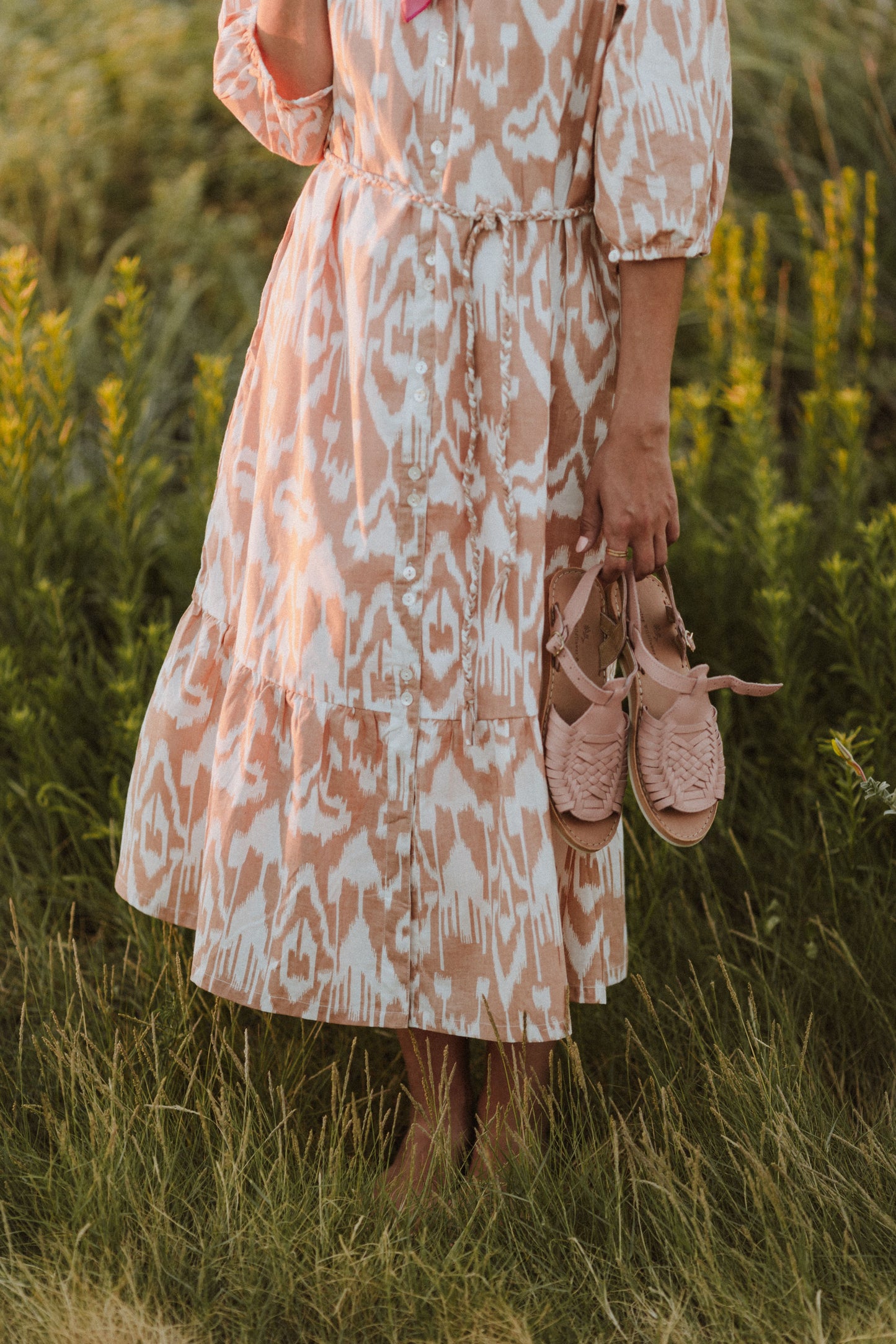 Eloisa Midi | Abstract Hazelnut