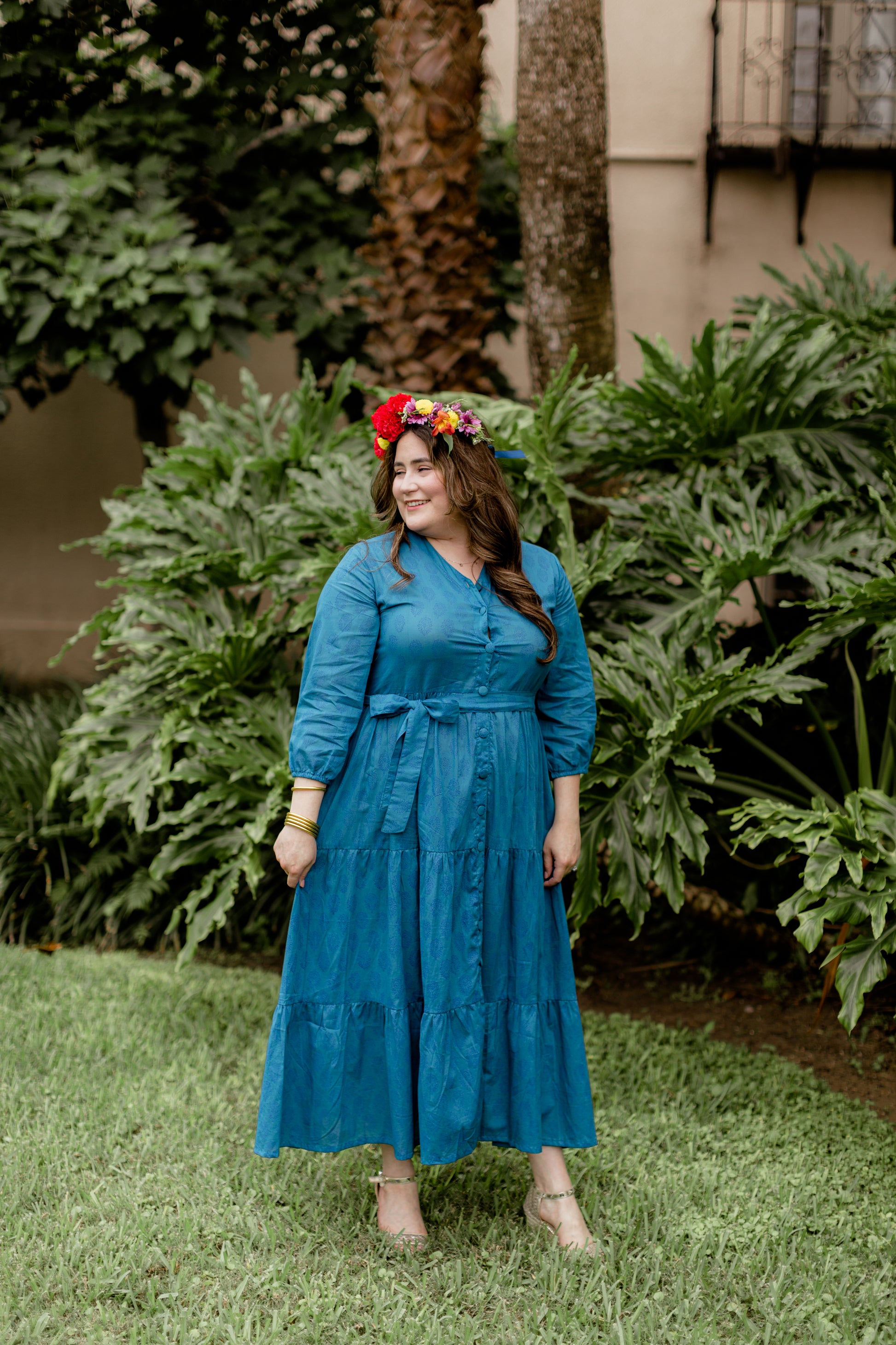 Rosario Maxi Dress Morning Wildflower & Co Rosario Maxi Dress Morning Wildflower & Co