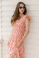 iris Midi Dress |Mimosa