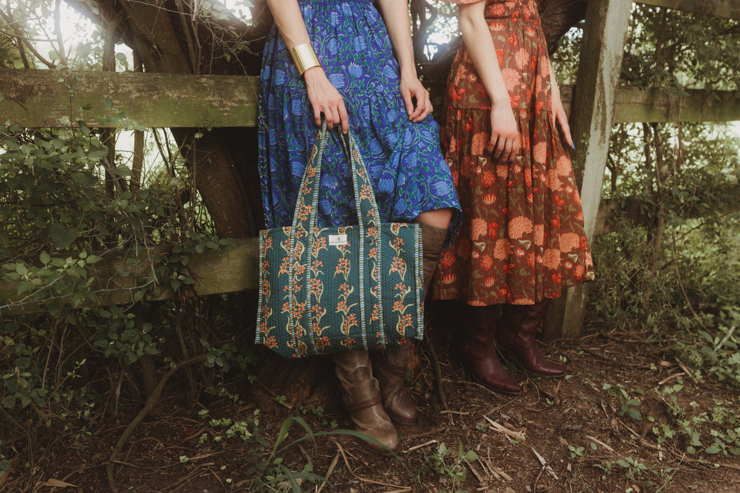 Julieta Tote Bag | Mistletoe Print